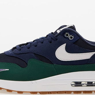 Nike W Air Max 1 '87 QS Obsidian/ White-Midnight Navy-Gorge Green 5