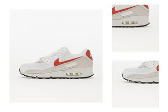 Nike W Air Max 90 Summit White/ Mantra Orange-Black 3