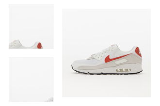 Nike W Air Max 90 Summit White/ Mantra Orange-Black 4