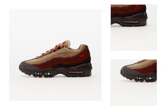 Nike W Air Max 95 Brown Basalt/ University Red-Oxen Brown 3