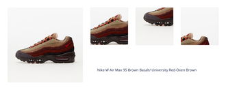 Nike W Air Max 95 Brown Basalt/ University Red-Oxen Brown 1