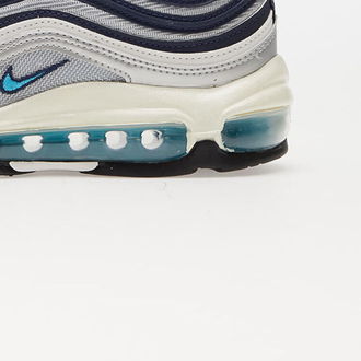 Nike W Air Max 97 Metallic Silver/ Chlorine Blue 9