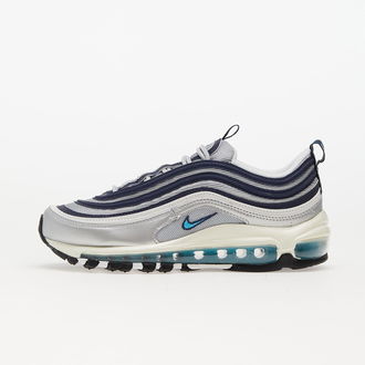 Nike W Air Max 97 Metallic Silver/ Chlorine Blue