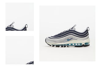 Nike W Air Max 97 Metallic Silver/ Chlorine Blue 4