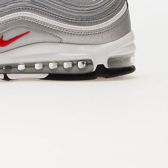 Nike W Air Max 97 Metallic Silver/ Varsity Red-White-Black 9