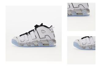 Nike W Air More Uptempo White/ Metallic Silver-Black-Clear 3