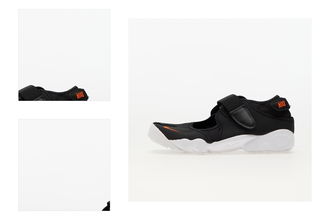 Nike W Air Rift Breathe Black/ Rush Orange-White 4