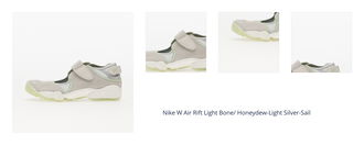 Nike W Air Rift Light Bone/ Honeydew-Light Silver-Sail 1