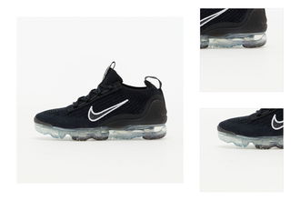 Nike W Air Vapormax 2021 Flyknit Black/ White-Metallic Silver 3