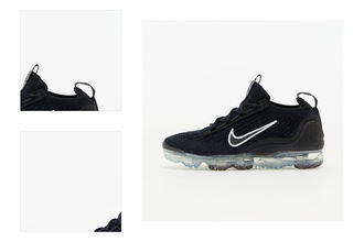 Nike W Air Vapormax 2021 Flyknit Black/ White-Metallic Silver 4