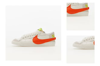 Nike W Blazer Low '77 Jumbo Sail/ Rush Orange-Barley-Atomic Green 3