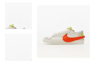 Nike W Blazer Low '77 Jumbo Sail/ Rush Orange-Barley-Atomic Green 4