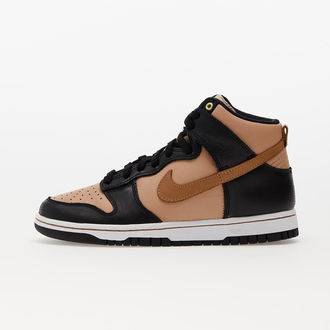 Nike W Dunk High 70 Black/ Flax-Vachetta Tan-White