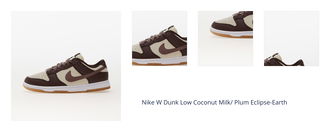 Nike W Dunk Low Coconut Milk/ Plum Eclipse-Earth 1