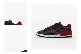 Nike W Dunk Low Disrupt 2 Black/ Canyon Rust-Team Red-Hyper Pink 4