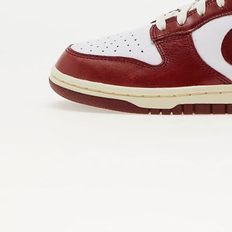 Nike W Dunk Low Premium White/ Team Red-Coconut Milk 8