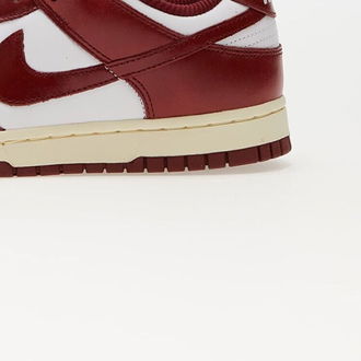 Nike W Dunk Low Premium White/ Team Red-Coconut Milk 9