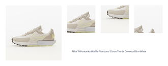 Nike W Fontanka Waffle Phantom/ Citron Tint-Lt Orewood Brn-White 1