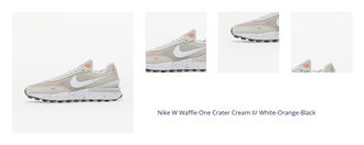 Nike W Waffle One Crater Cream II/ White-Orange-Black 1