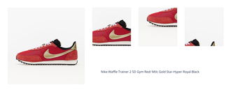 Nike Waffle Trainer 2 SD Gym Red/ Mtlc Gold Star-Hyper Royal-Black 1