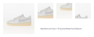 Nike Wmns Air Force 1 '07 Summit White/ Pure Platinum 1