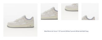 Nike Wmns Air Force 1 '07 Summit White/ Summit White-Sail-Wolf Grey 1