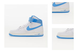 Nike Wmns Air Force 1 High OG QS White/ University Blue-Sail 3