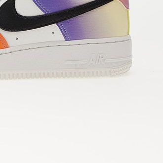 Nike Wmns Air Force 1 Lo '07 Summit White/ Black-Bright Mandarin 9