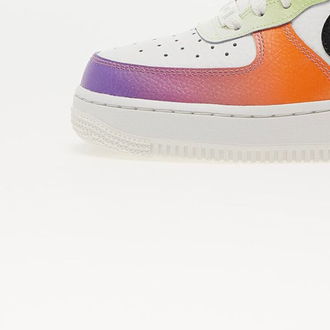 Nike Wmns Air Force 1 Lo '07 Summit White/ Black-Bright Mandarin 8