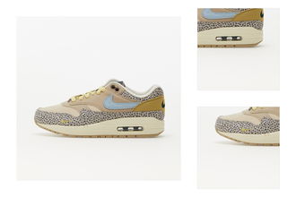 Nike Wmns Air Max 1 "Safari" Cobblestone/ Worn Blue-Limestone 3