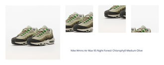 Nike Wmns Air Max 95 Night Forest/ Chlorophyll-Medium Olive 1