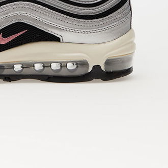 Nike Wmns Air Max 97 Black/ Desert Berry-Metallic Silver 9