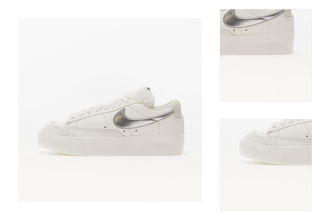 NIke Wmns Blazer Low Platform Sail/ Metallic Silver 3