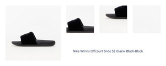 Nike Wmns Offcourt Slide SE Black/ Black-Black 1