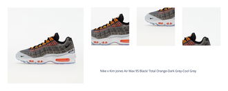 Nike x Kim Jones Air Max 95 Black/ Total Orange-Dark Grey-Cool Grey 1