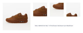 Nike x NBHD W Air Max 1 '87 Ale Brown/ Ale Brown-Gum Med Brown 1