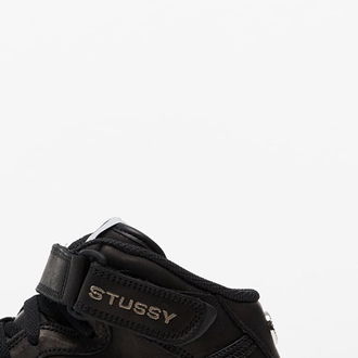 Nike x Stüssy Air Force 1 '07 Mid SP Black/ Black-Black 7