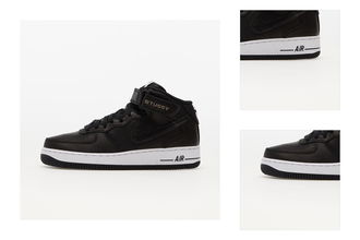 Nike x Stüssy Air Force 1 '07 Mid SP Black/ Black-Black 3