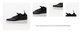 Nike x Undercover Air Force 1 Low SP Black/ Black-White-Black 1