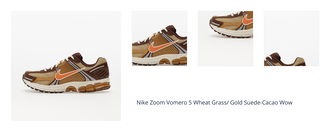 Nike Zoom Vomero 5 Wheat Grass/ Gold Suede-Cacao Wow 1