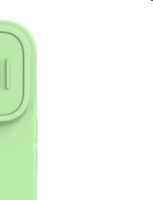 Zadný silikónový kryt Nillkin CamShield Silky Magnetic pre iPhone 13 Pro Max, zelená 7