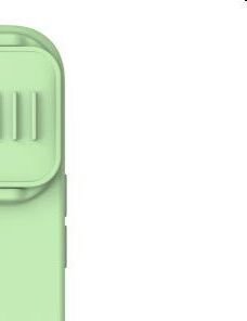 Nillkin CamShield Silky zadný silikonový kryt pre Apple iPhone 14 Pro, zelené 7
