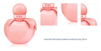 Nina Ricci Nina Rose toaletná voda pre ženy 30 ml 1