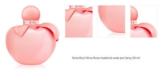 Nina Ricci Nina Rose toaletná voda pre ženy 50 ml 1