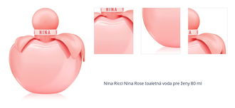 Nina Ricci Nina Rose toaletná voda pre ženy 80 ml 1