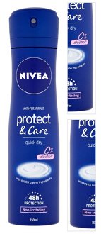 NIVEA antiperspirant v spreji Protect &amp; Care 150 ml 3