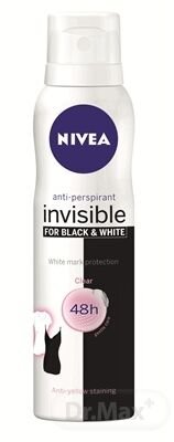 NIVEA Black & White Invisible Clear deodorant
