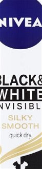 NIVEA Black & White Invisible Silky Smooth Sprej antiperspirant 150 ml 5