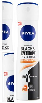 NIVEA Black&White Invisible Ultimate Impact Antiperspirant sprej 150 ml 4
