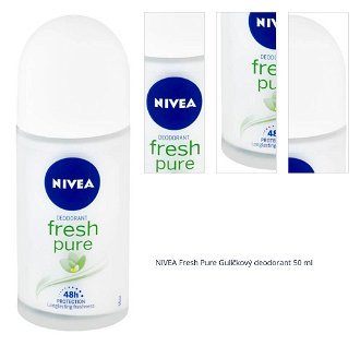 NIVEA Fresh Pure Guličkový deodorant 50 ml 1